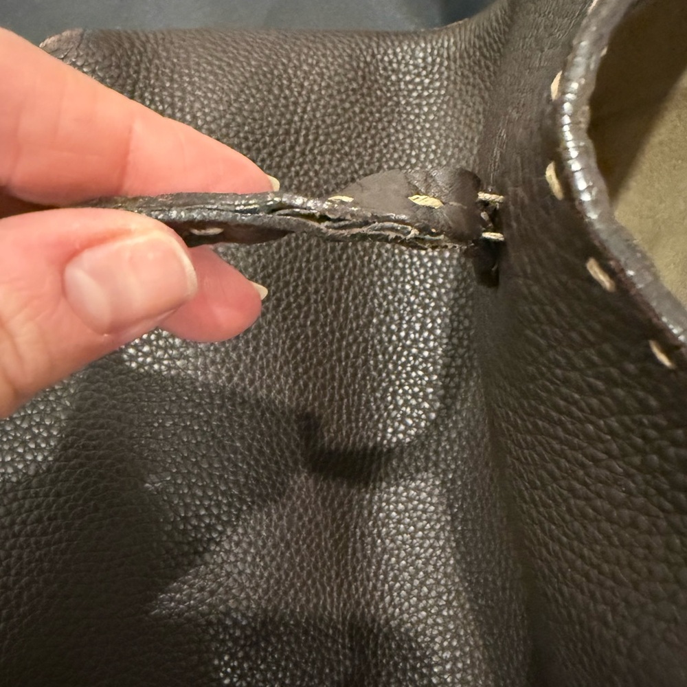 Fendi Selleria Brown pebbled leather tote with dust bag - Picture 10 of 16